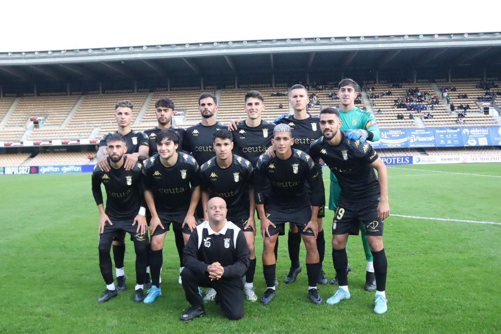 El Ceuta B empata ante el Xerez Deportivo a seis minutos del final (1-1). Foto: xerezdfc.com