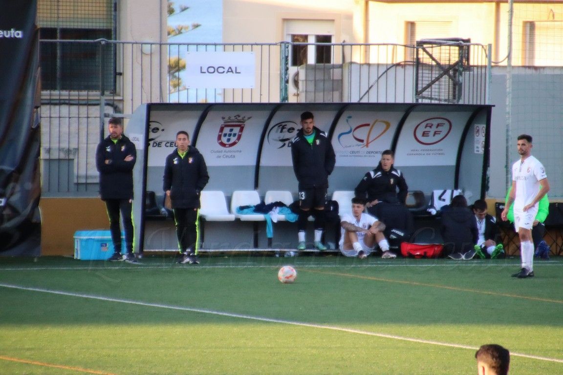 El filial del Ceuta vuelve a perder, esta vez en Conil (3-0)