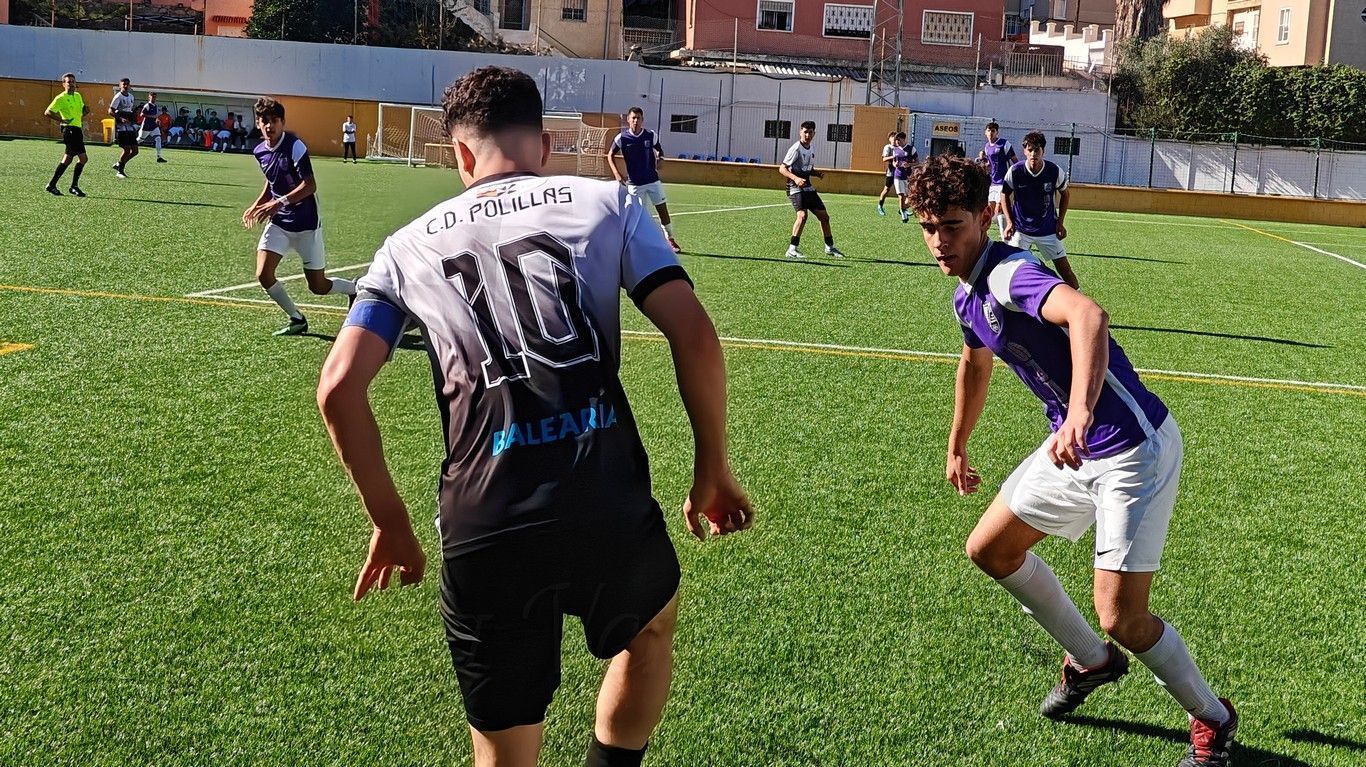 El CD Polillas cae por 2-0 en su visita al CD San Fernando