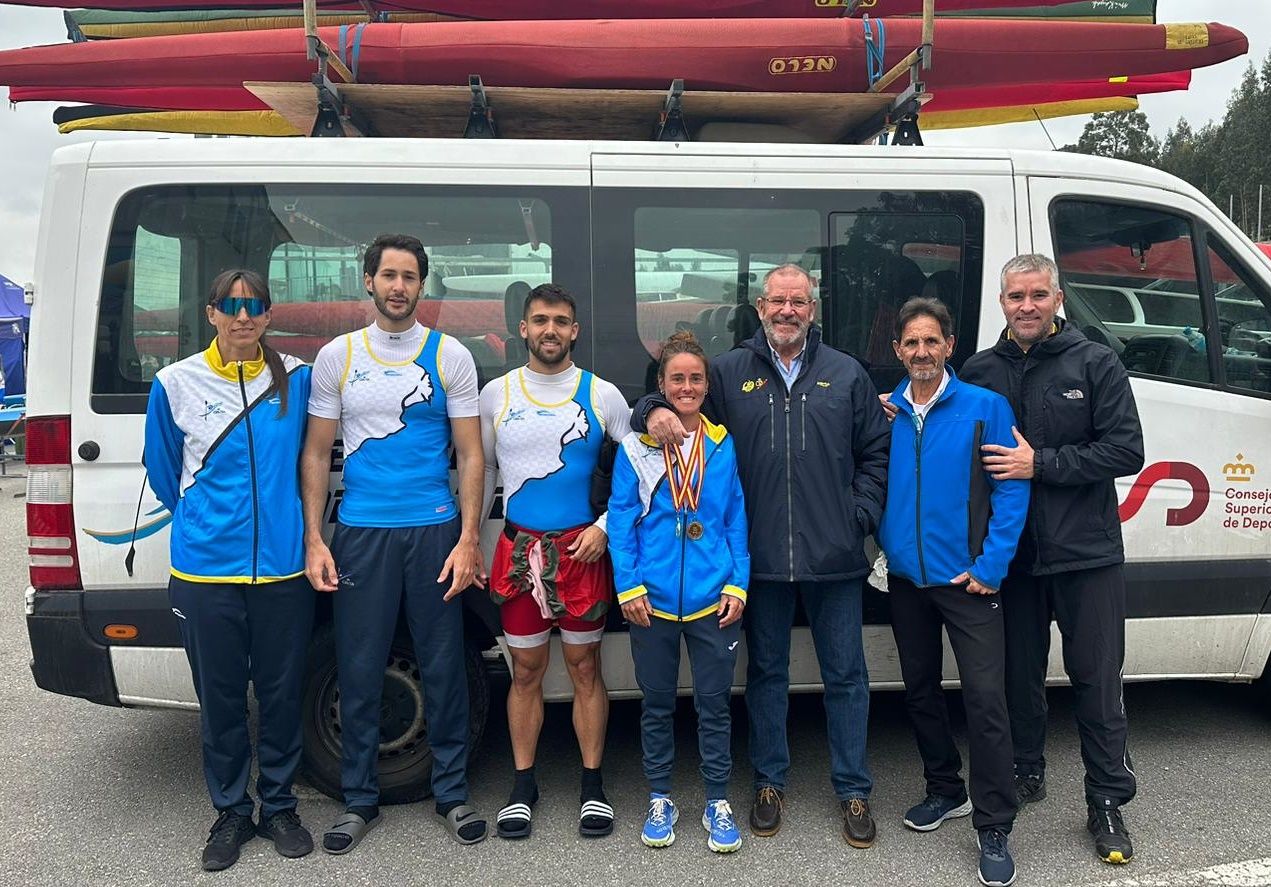 Gran actuación de los palistas ceutíes en la I Copa De España de Sprint Junior y Senior