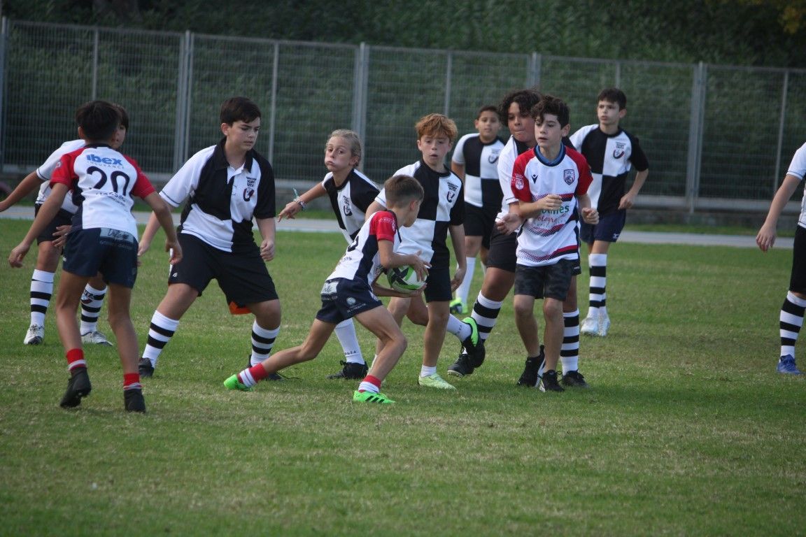 Los más jovenes del rugby ceutí participan en un torneo en Algeciras