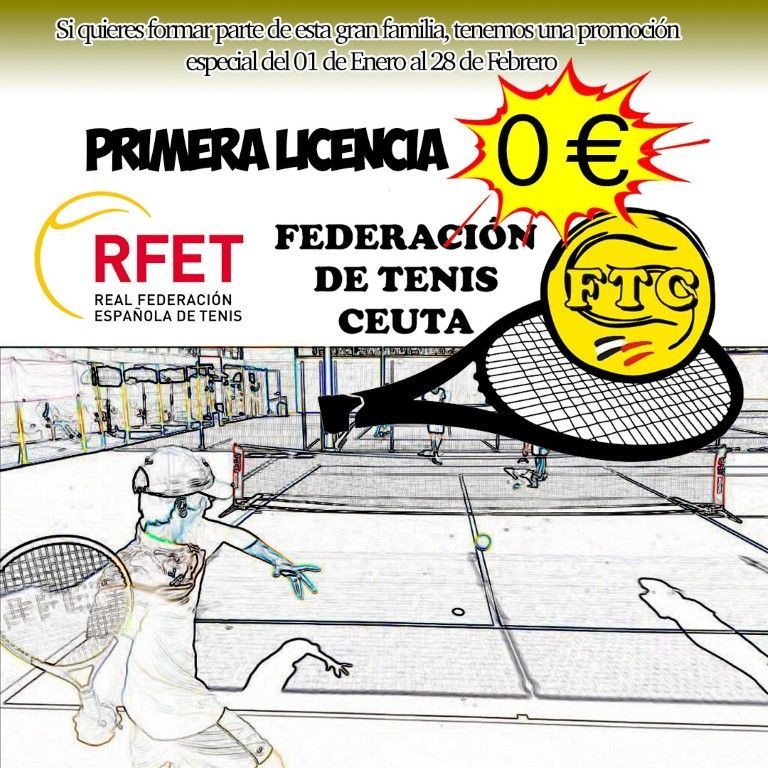 La Federación de Tenis realiza la promoción “Mi primera licencia”