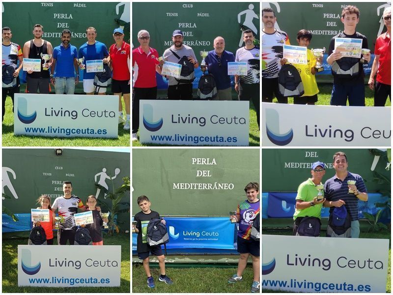 Termina la VII Liga de Tenis Living Ceuta con la disputa de la Fase Final