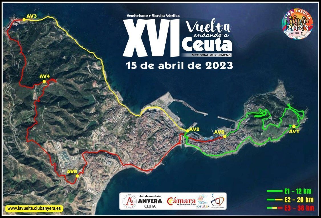 XVI vuelta ceuta andando