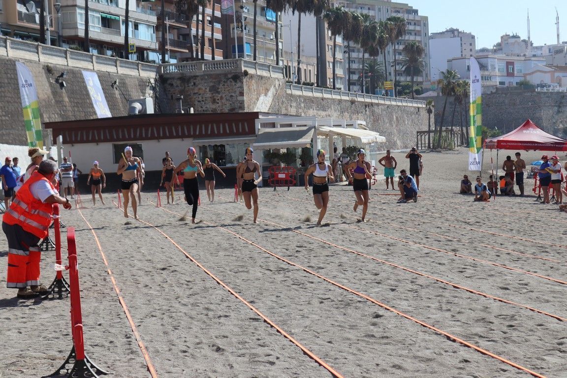 Valencia, en chicos, y Galicia, en féminas, se proclaman campeones de España en Ceuta del nacional de salvamento y socorrismo