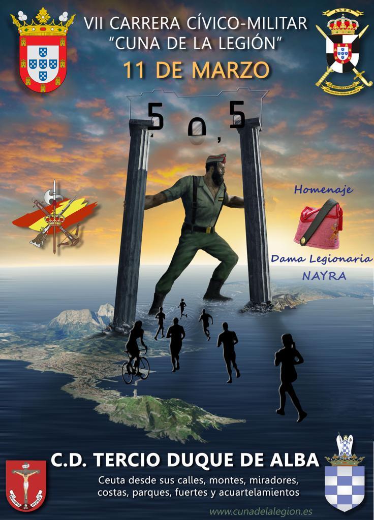 Hoy se inicia la retirada de dorsales para la “Cuna de la Legión”