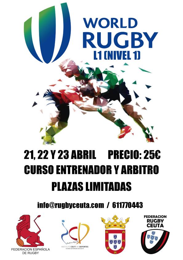 La Federación de Rugby de Ceuta organiza un curso de formación para entrenadores y árbitros