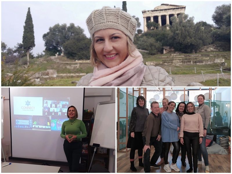 La directora de la Escuela Oficial de Idiomas asiste en Atenas a un curso sobre teatro y enseñanza de idiomas