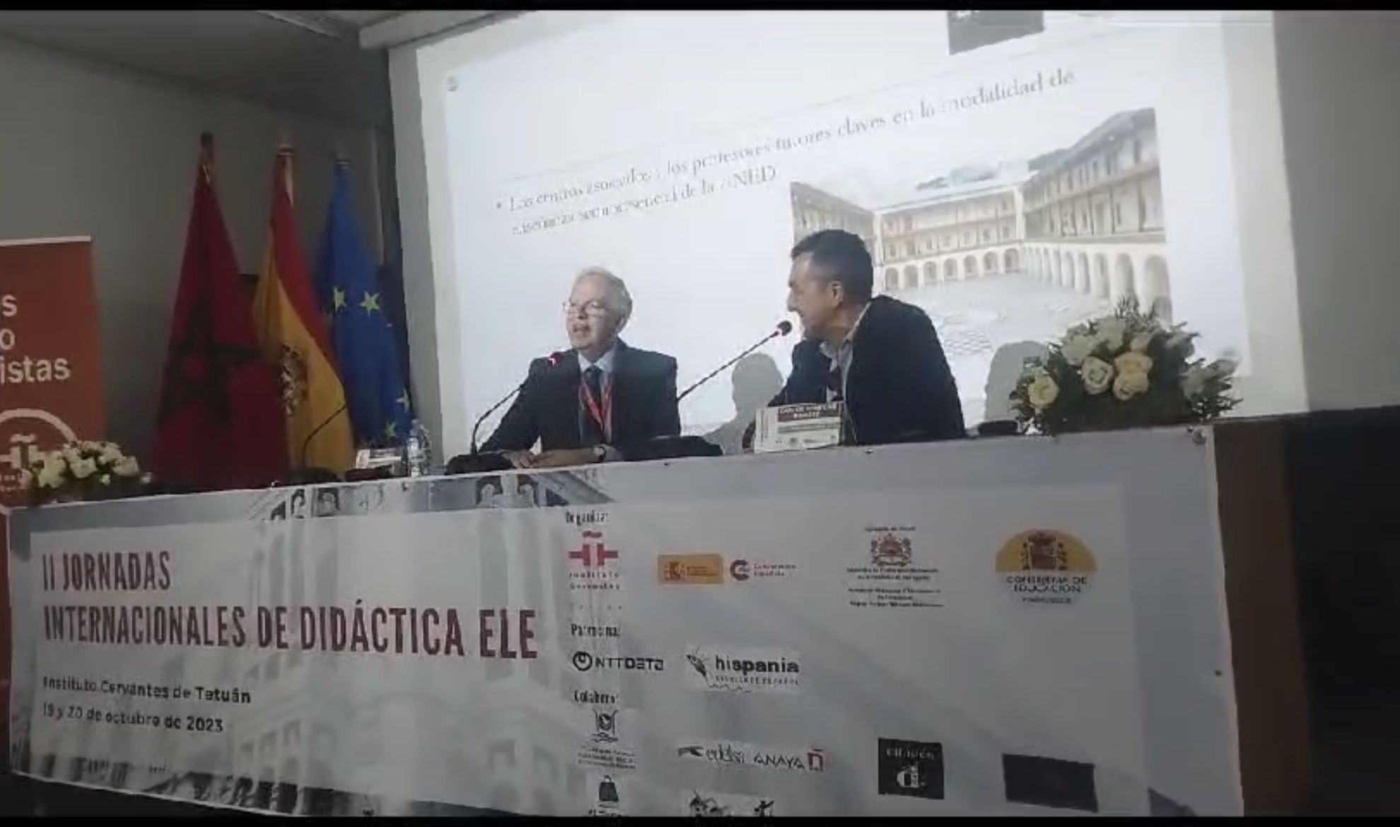 UNED Ceuta lleva su oferta académica a las Jornadas Internacionales de Didáctica del Español
