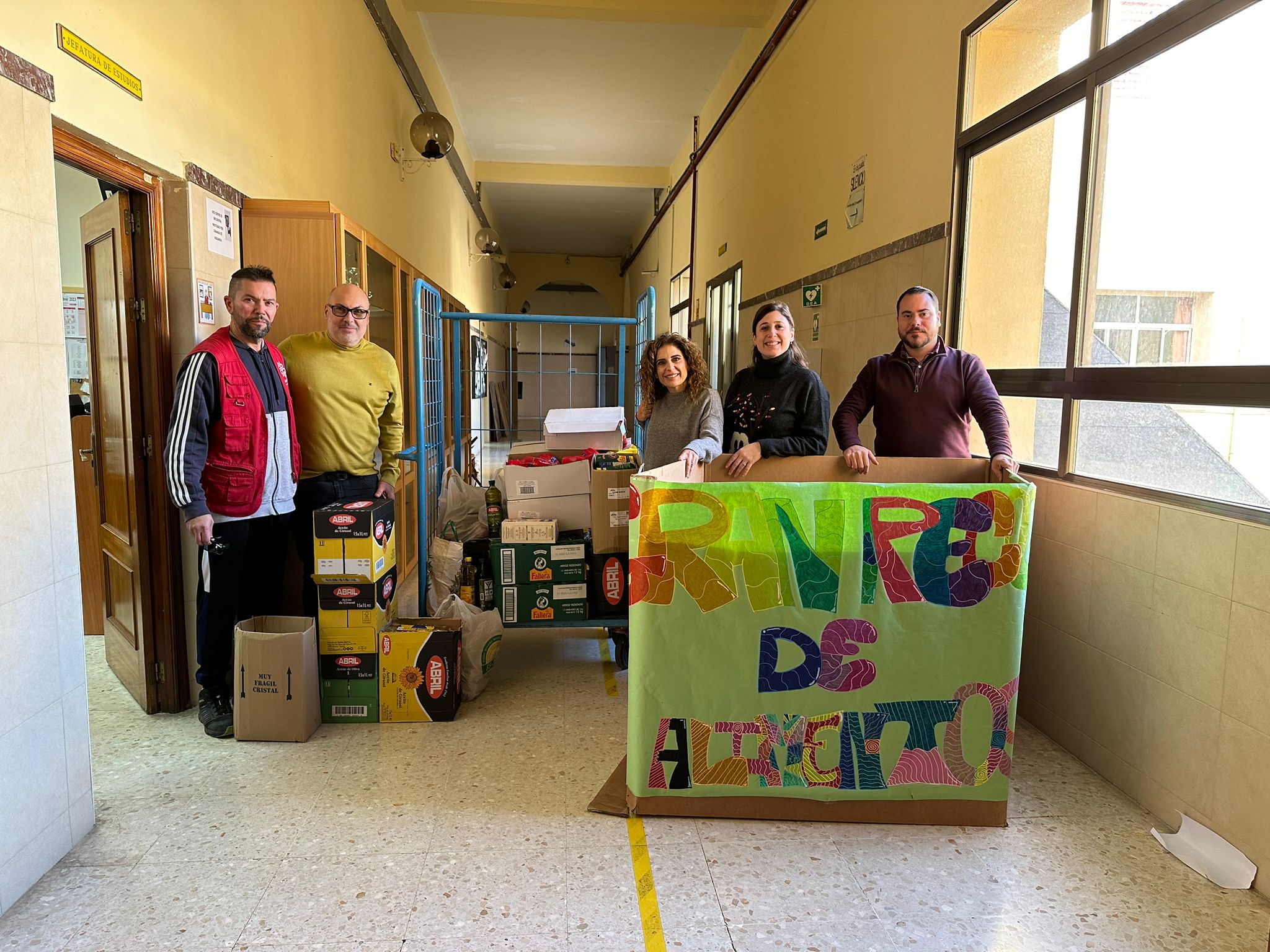 El IES Siete Colinas colabora con el Banco de Alimentos