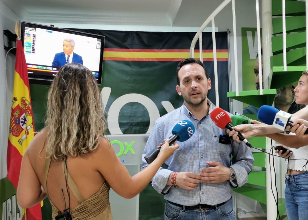 Vox Ceuta se queda con un 23,29% de votos y Redondo no descarta la repetición de elecciones