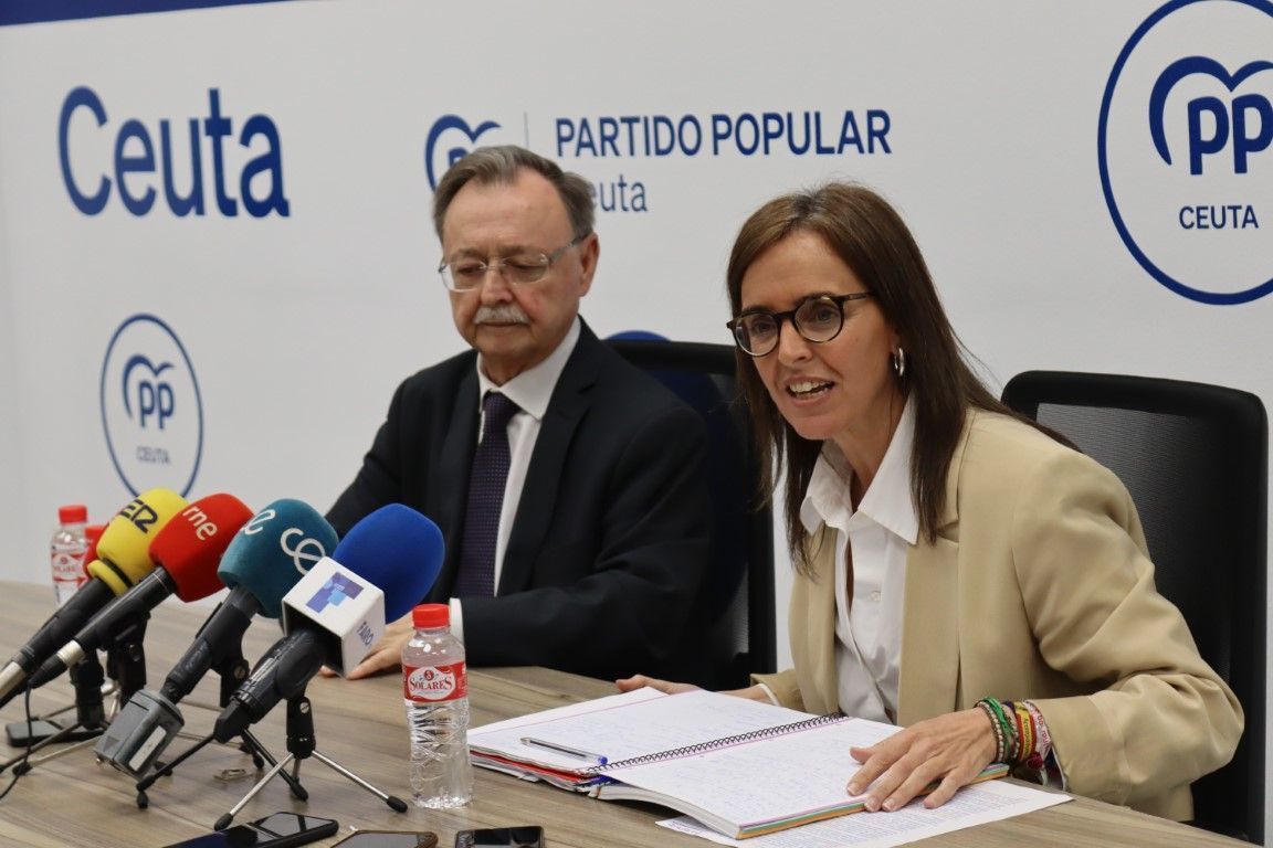 Carmen Fúnez acusa al Gobierno de fracasar en la gestión sanitaria de Ceuta y Melilla