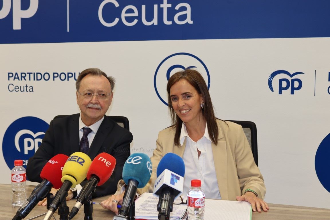 Carmen Fúnez visita Ceuta para participar en la junta directiva provincial del PP