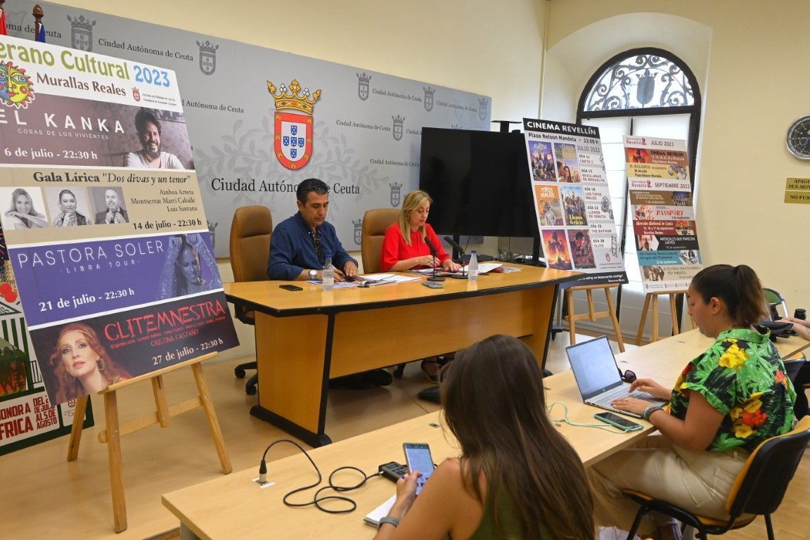 El Kanka, Ainhoa Arteta o Merche actuarán en Ceuta este verano