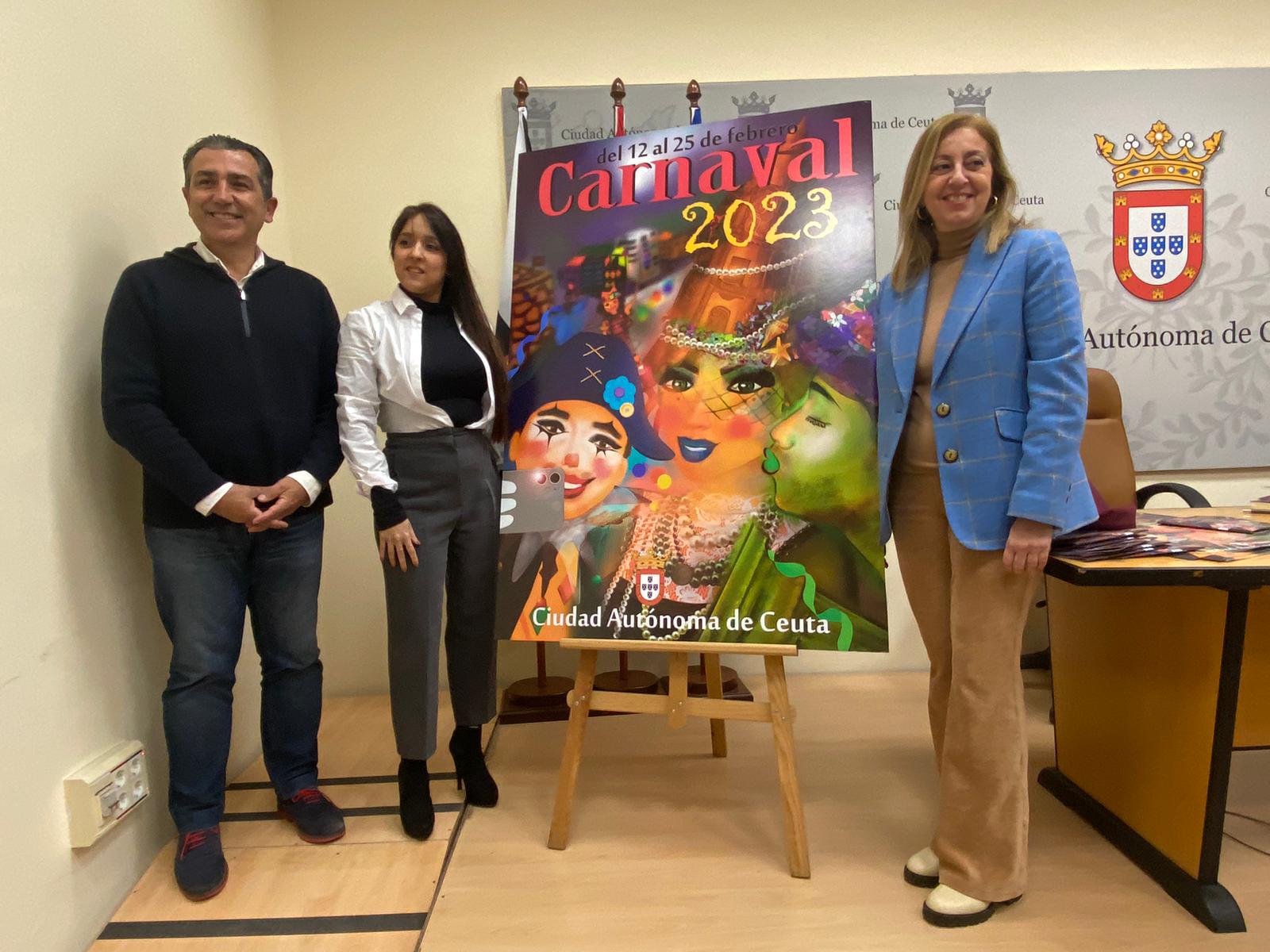 La Ciudad presenta el programa de Carnaval, unas fiestas que cumplen 40 años en Ceuta