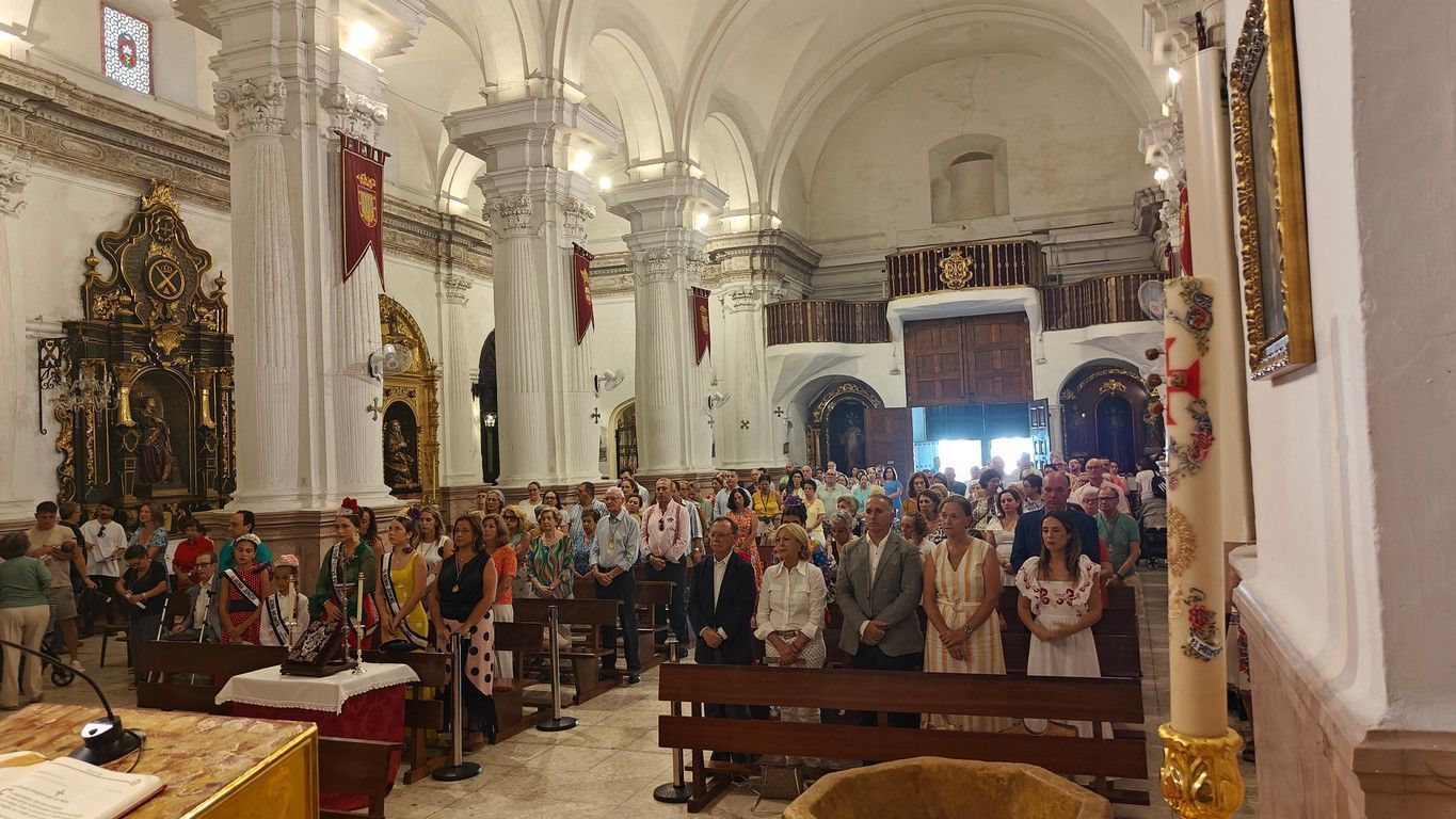 El Santuario de Nuestra Señora de África acoge la tradicional misa rociera