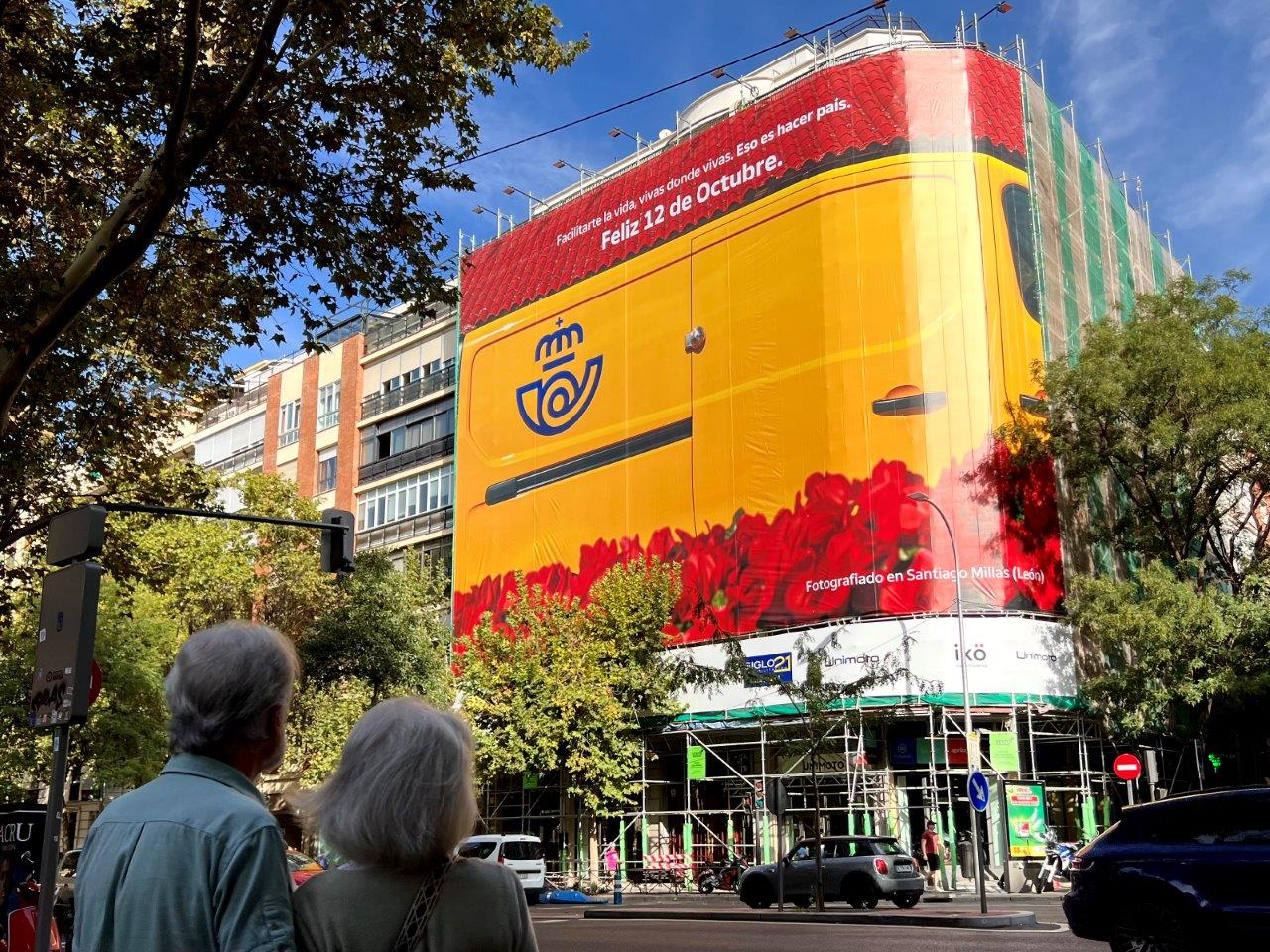 Correos celebrará el 12 de octubre recordando que su trabajo diario en España contribuye a hacer país