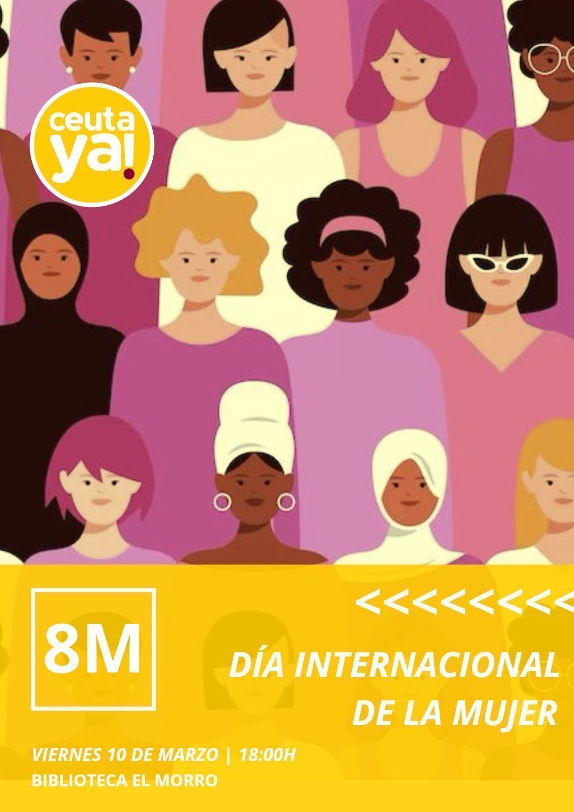 Ceuta Ya! se suma a las actividades del Día de la Mujer con un acto este viernes