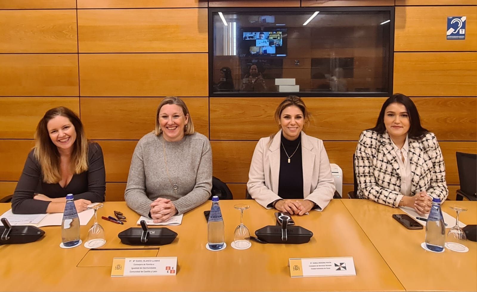 La consejera Benzina participa en el Consejo Territorial de Servicios Sociales