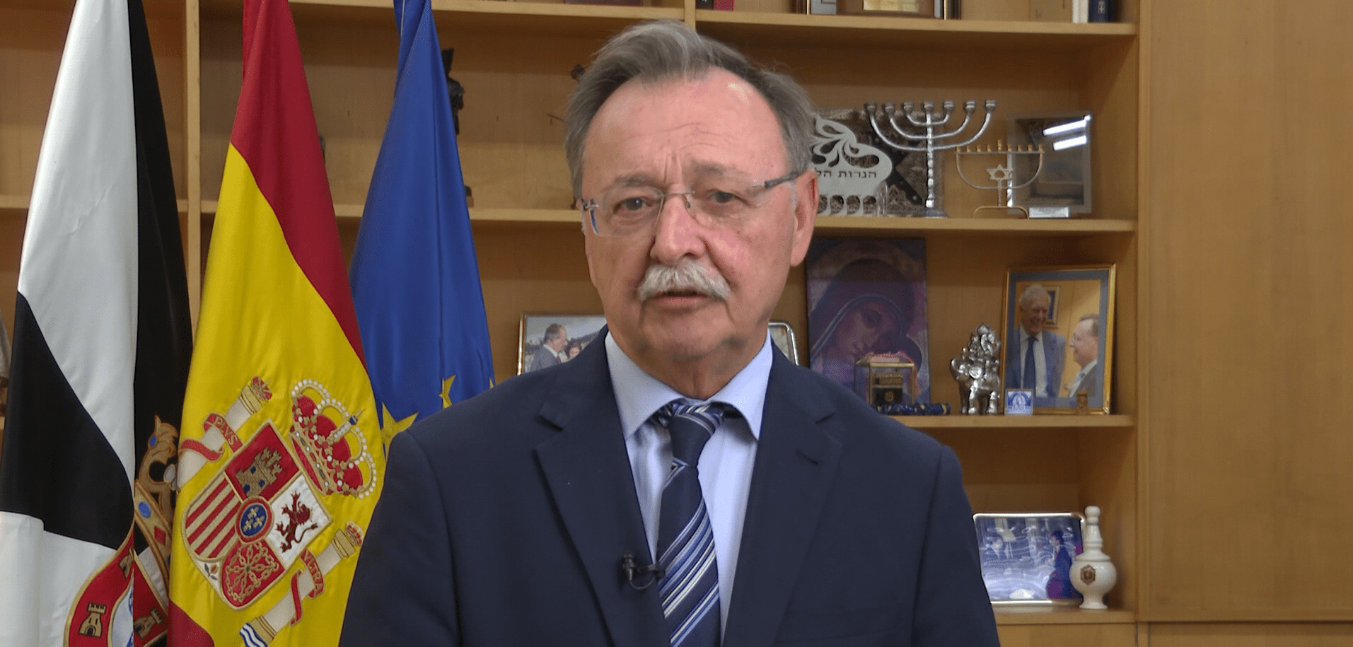 Juan Vivas felicita el año nuevo judío a la comunidad ceutí