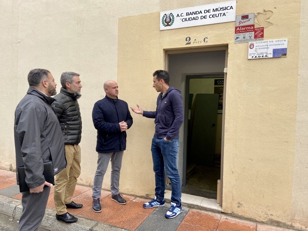 Gutiérrez apostará por la banda de música de Ceuta  