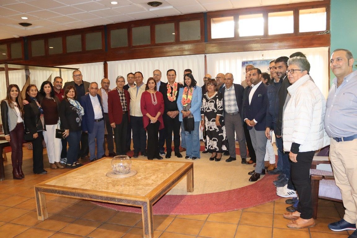 La Comunidad Hindú de Ceuta recibe al embajador de la India en España 