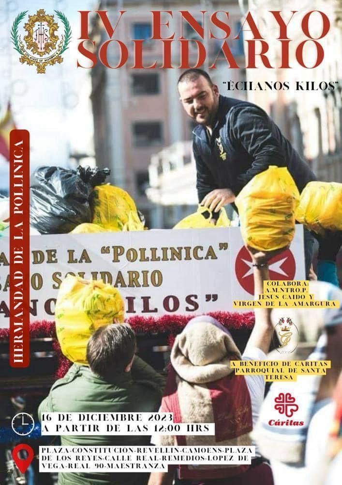 La Pollinica realizará mañana un Ensayo Solidario