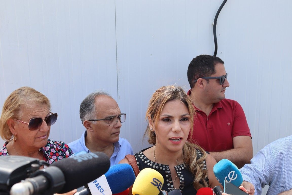 La nueva consejera de Sanidad visita los mataderos instalados para la Festividad del Sacrificio