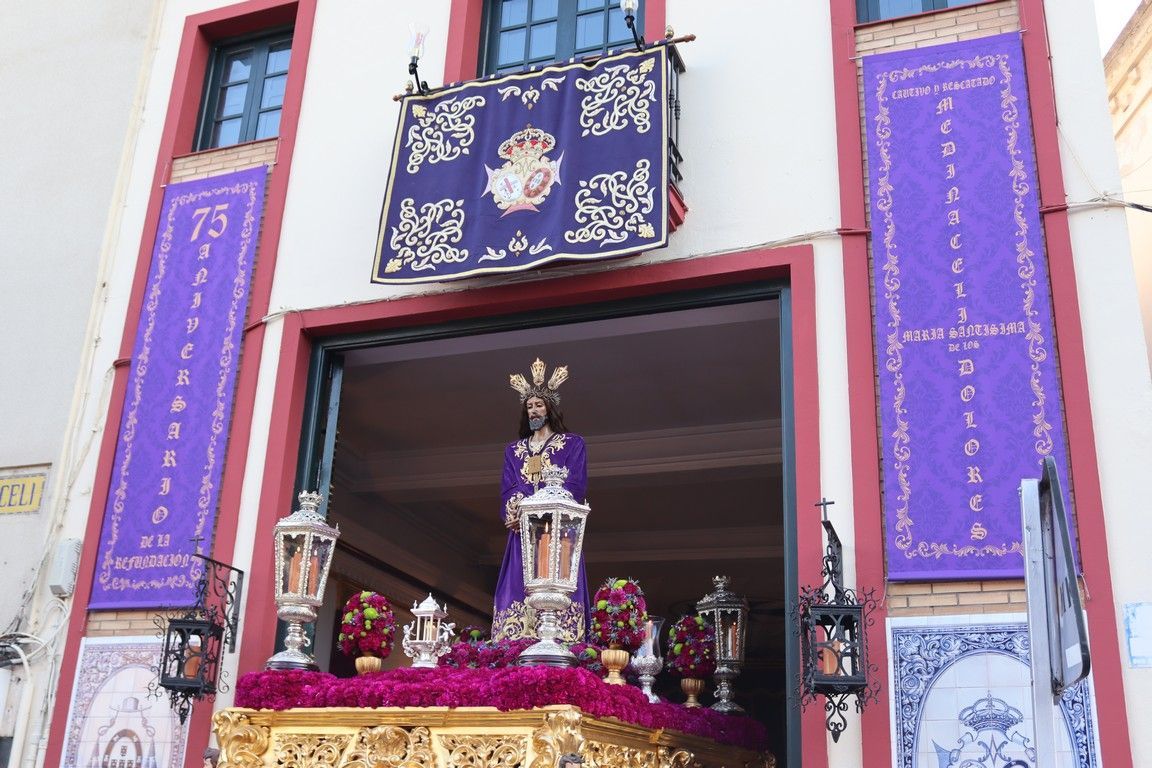 Emotiva Procesión del 'Señor de Ceuta' en su 75º Aniversario