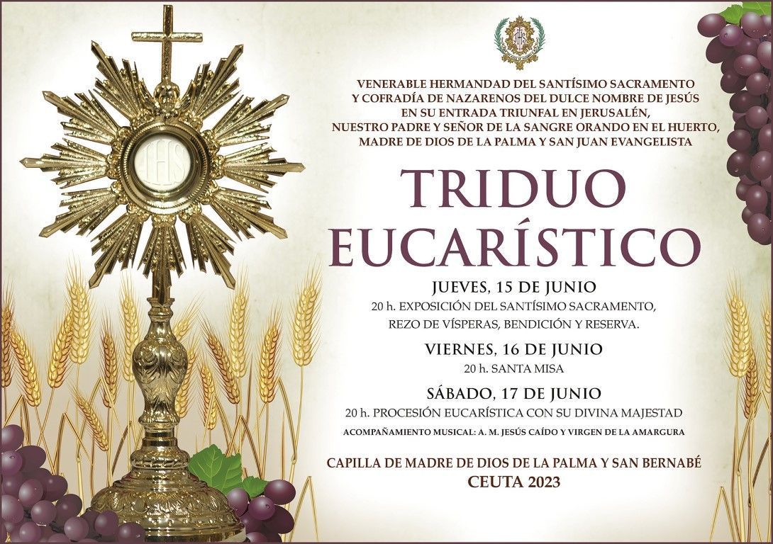 La Pollinica inicia mañana su triduo eucarístico