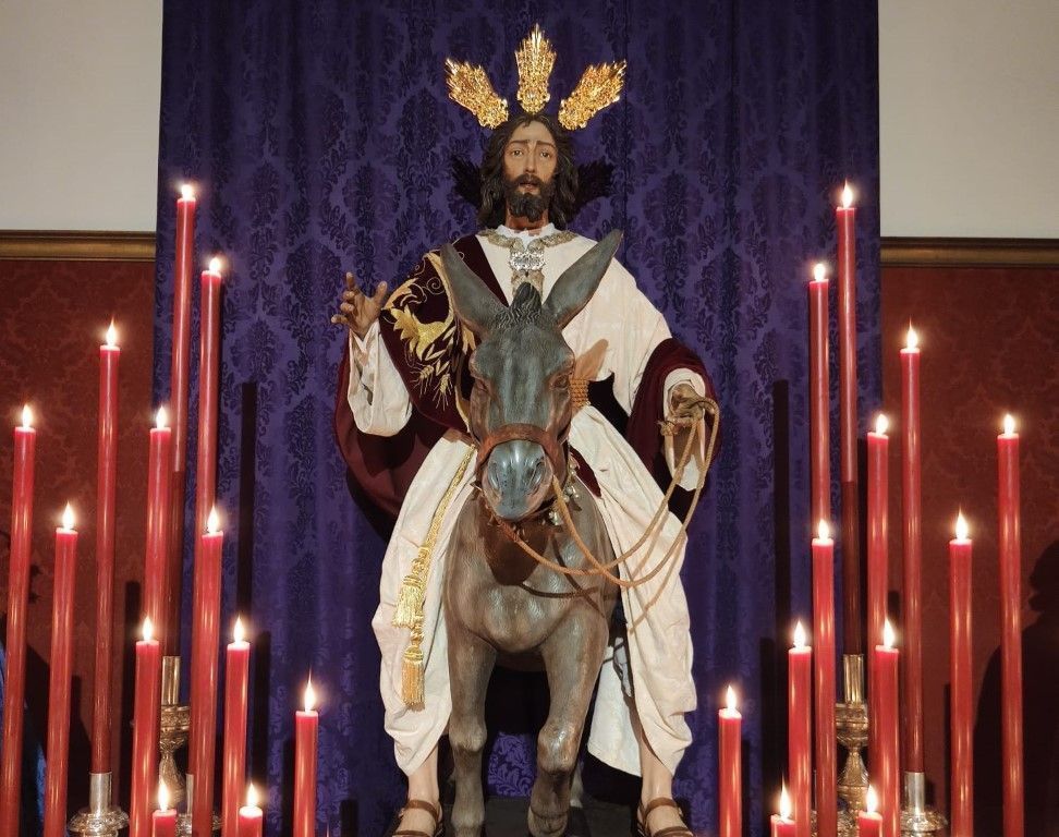 La Pollinica culmina su quinario penitencial en honor al Dulce Nombre de Jesús