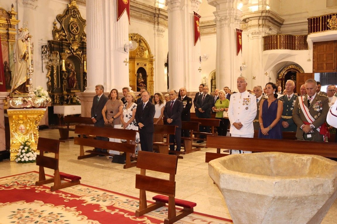 La Comandancia Naval de Ceuta rinde homenaje a la Virgen del Carmen, patrona de la Armada desde 1901