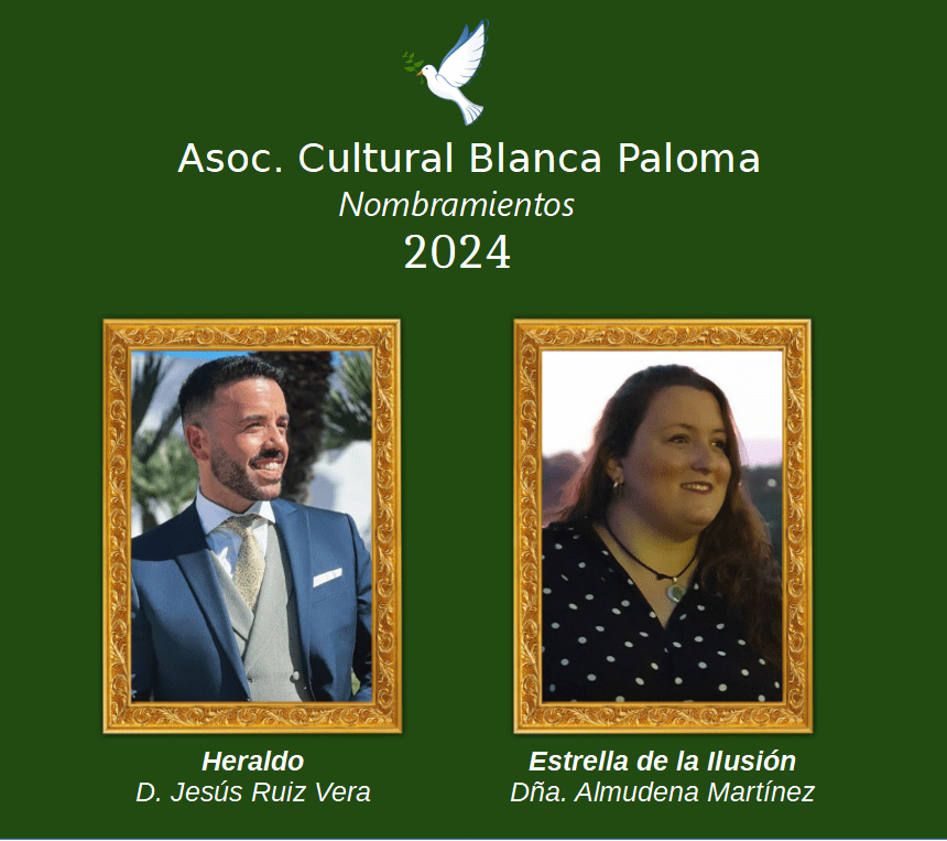 El Rocío nombra a Jesús Ruíz como Heraldo Real 2024 y a Almudena Martínez como Estrella de la Ilusión 2024