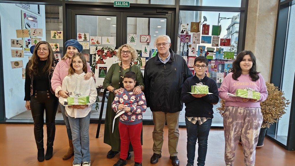 Entregados los Premios del Concurso de Tarjetas Navideñas de la Biblioteca