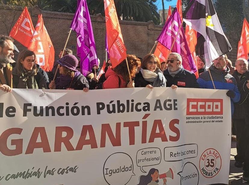CCOO anuncia movilizaciones contra el recorte de derechos al personal de la AGE