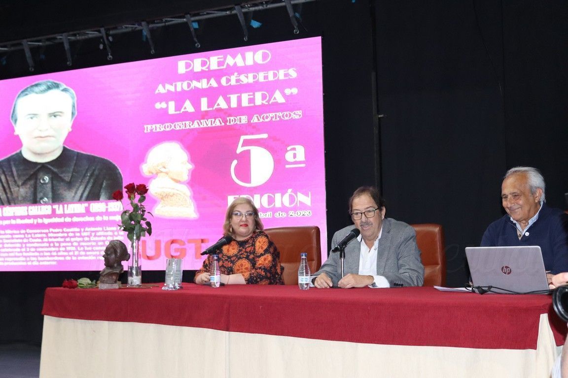 UGT Ceuta entrega los V Premios Antonia Céspedes “La Latera”