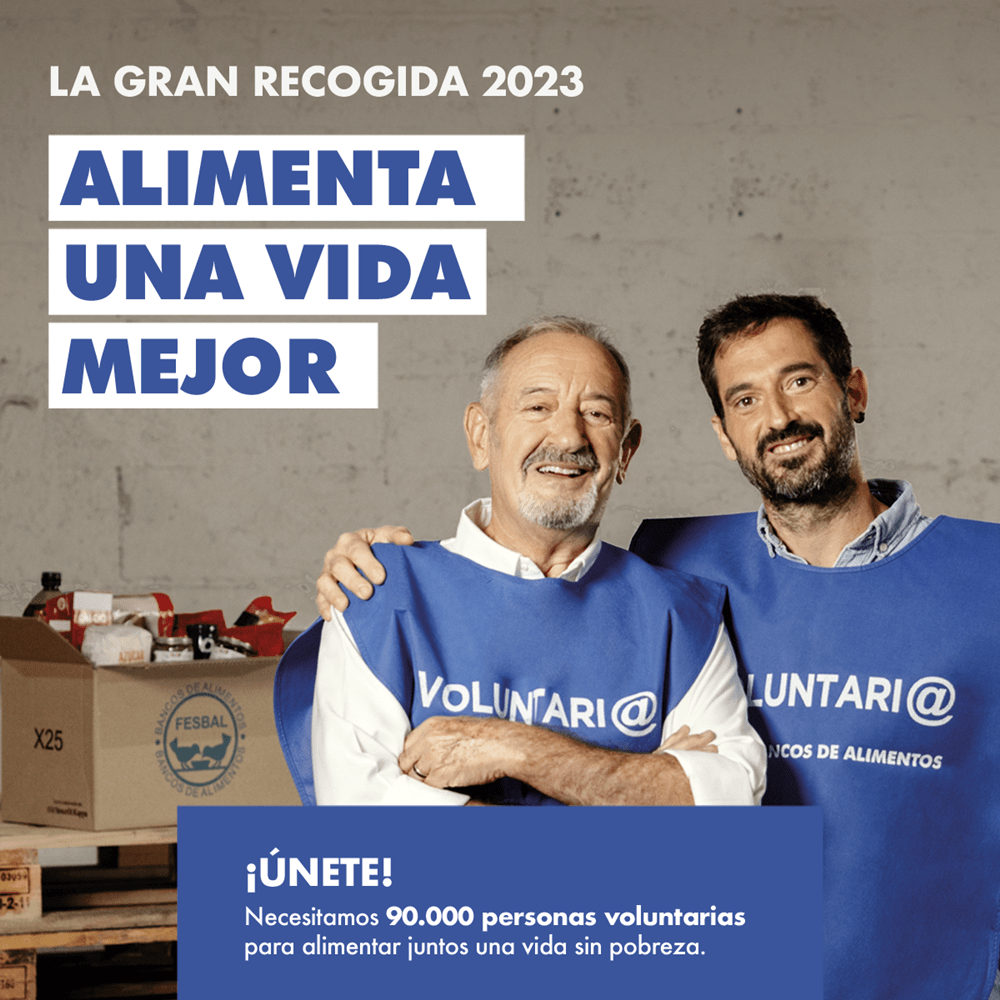 El Banco de Alimentos organiza la Gran Recogida los días 24, 25 y 26 de este mes