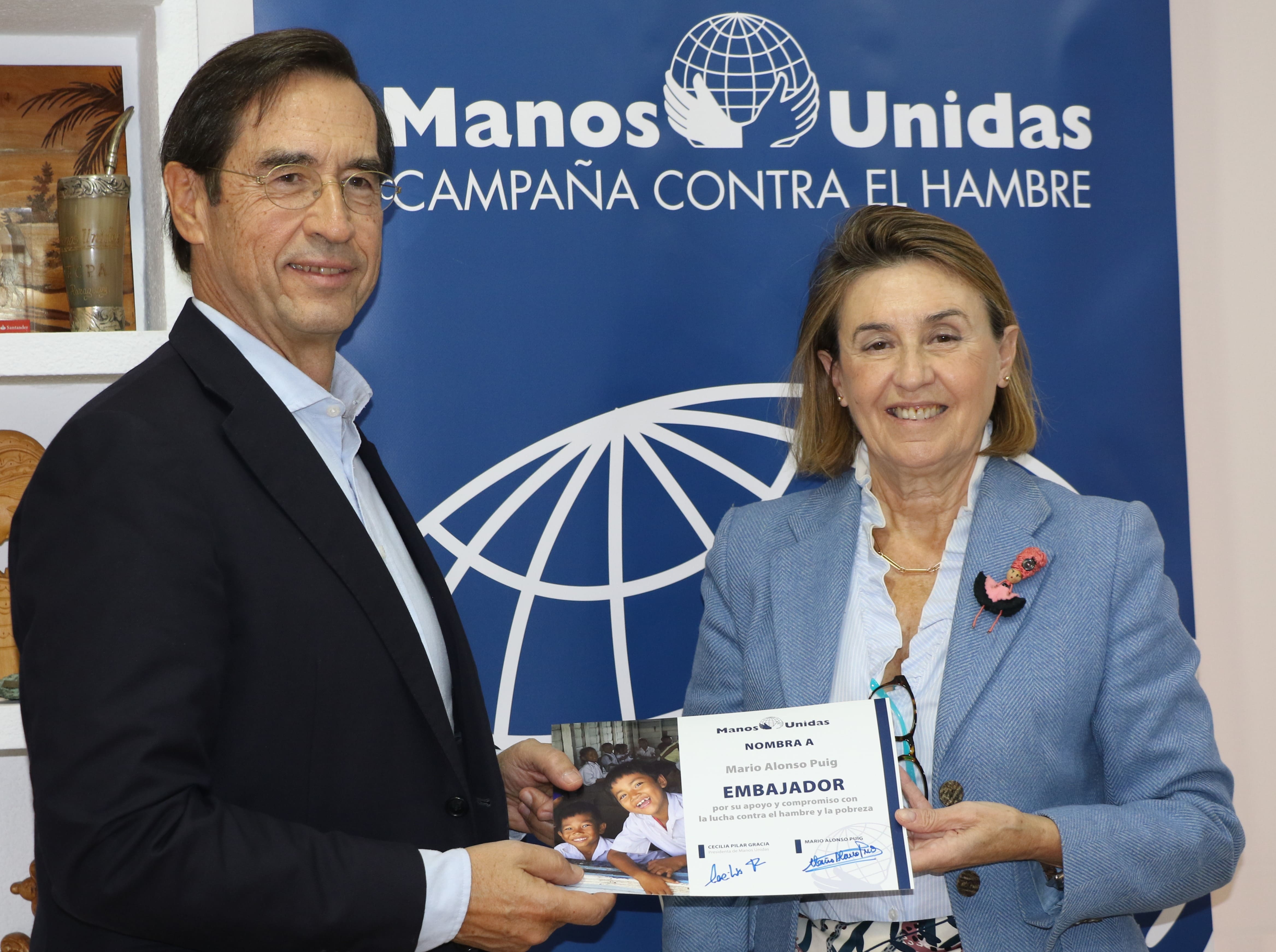  Mario Alonso Puig, nuevo embajador de MANOS UNIDAS