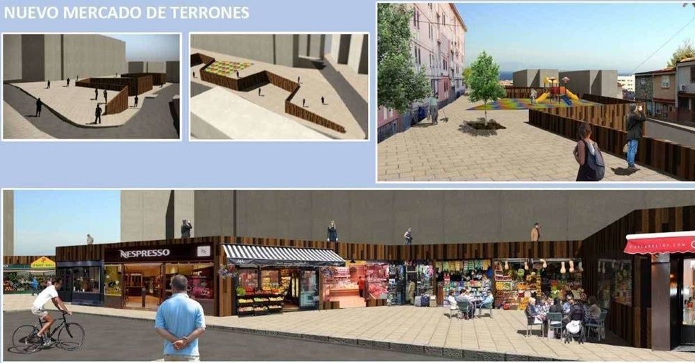 Con un plazo de ejecución de 4 meses y un presupuesto de 505.189,43 euros, se presenta El mercado provisional del Mixto