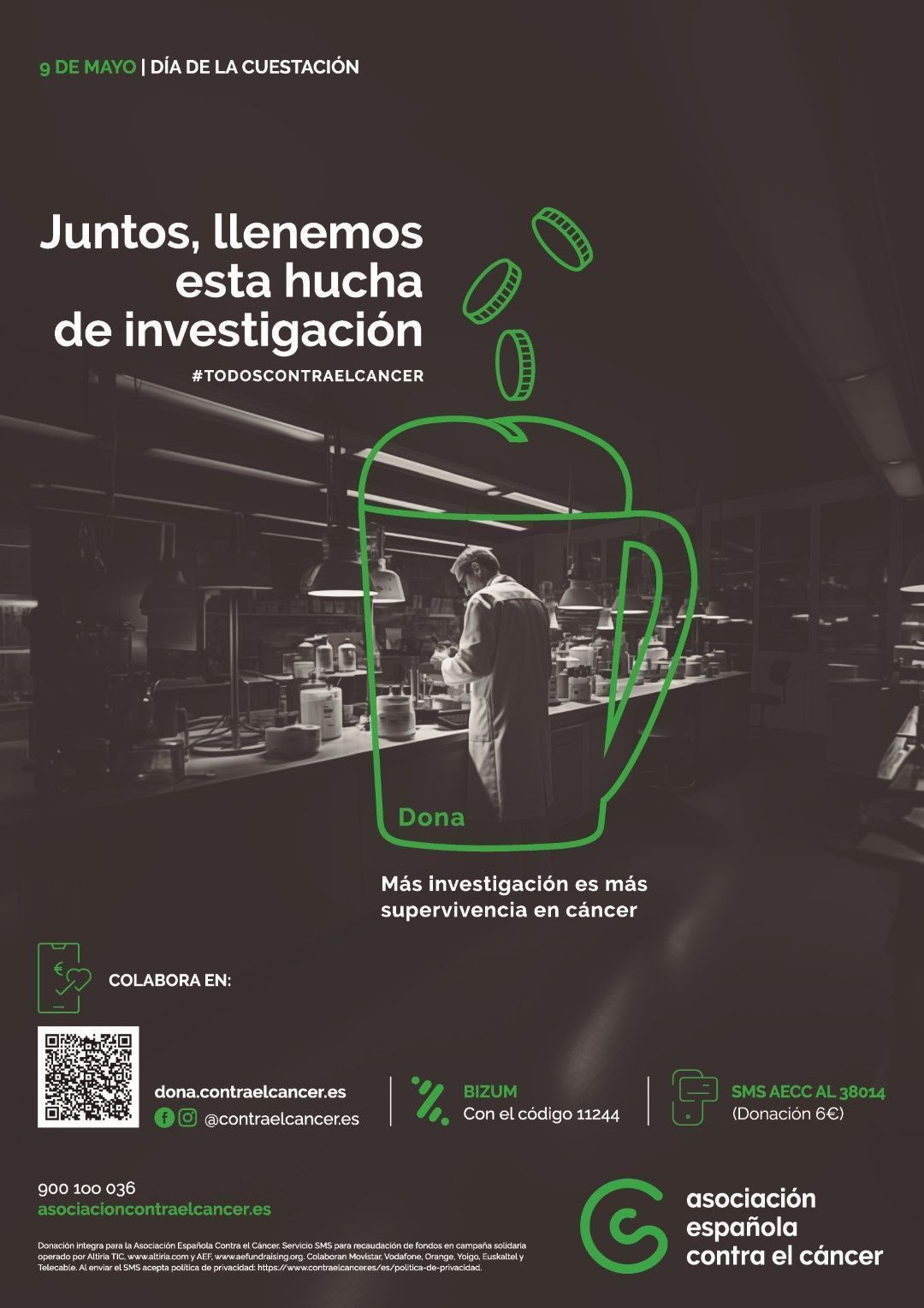 La Asociación Española contra el Cáncer hace un llamamiento a la colaboración