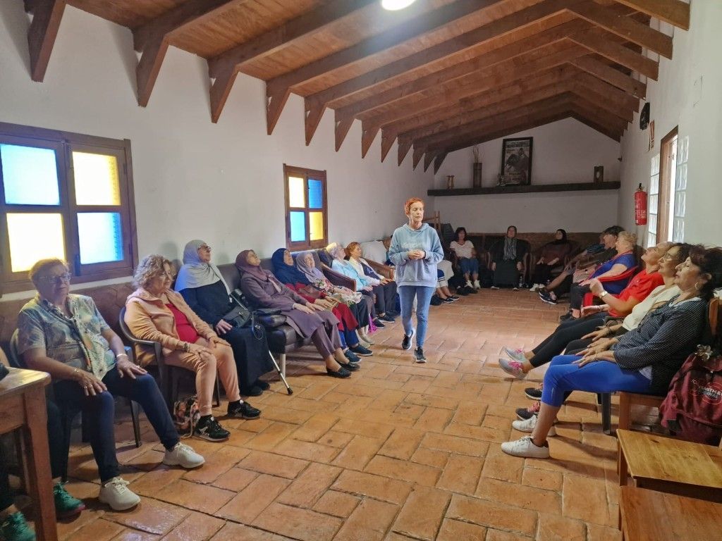 Cruz Roja organiza una sesión de meditación – mindfulness para los mayores