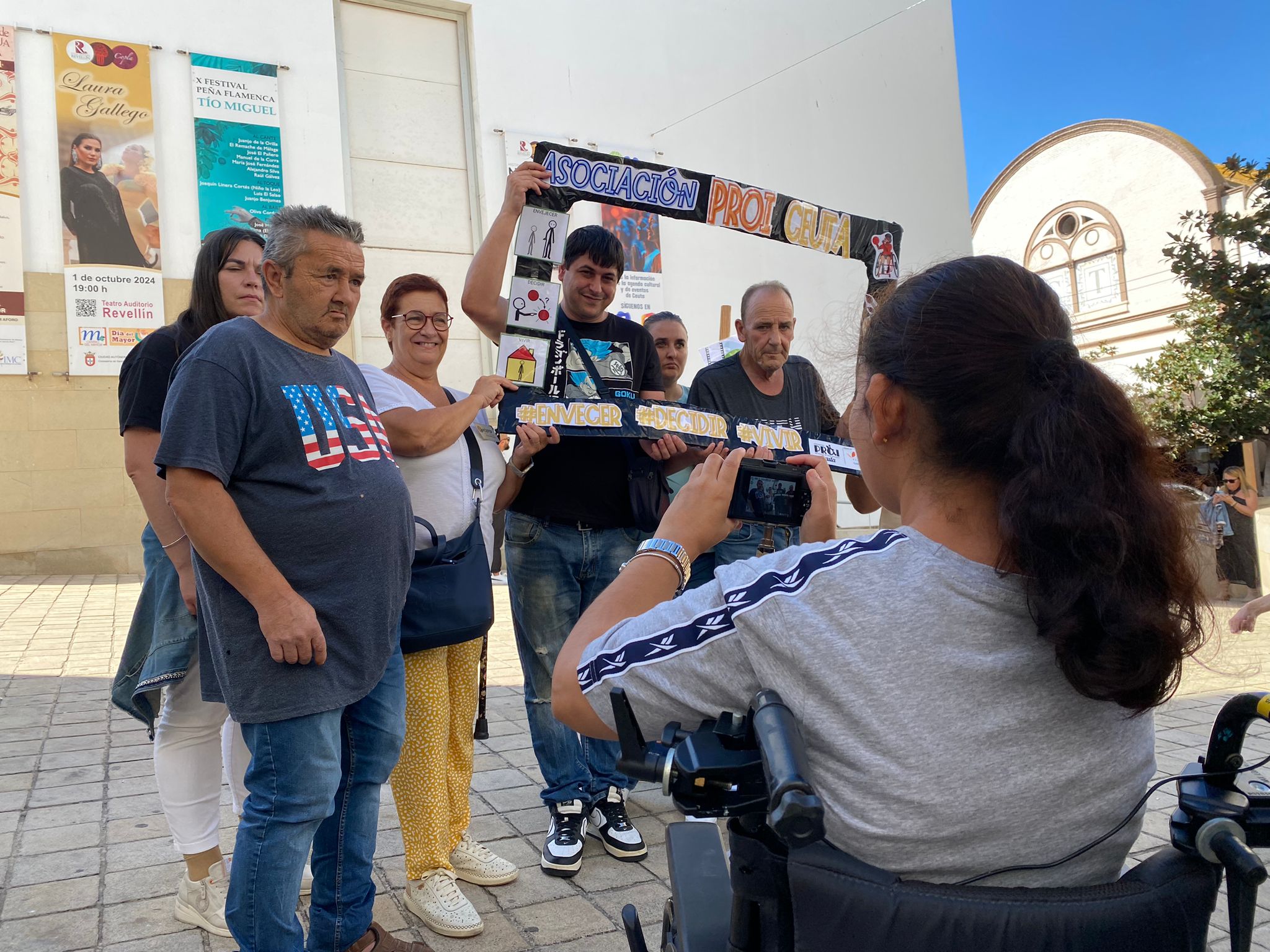 Taller de fotografa para personas con parlisis cerebral