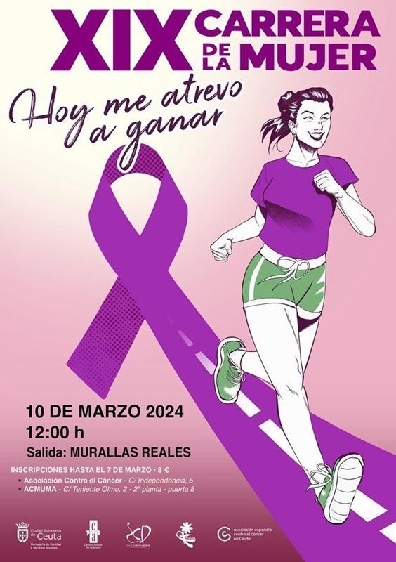 La XIX Carrera de la Mujer tampoco se podrá celebrar el 16 de marzo