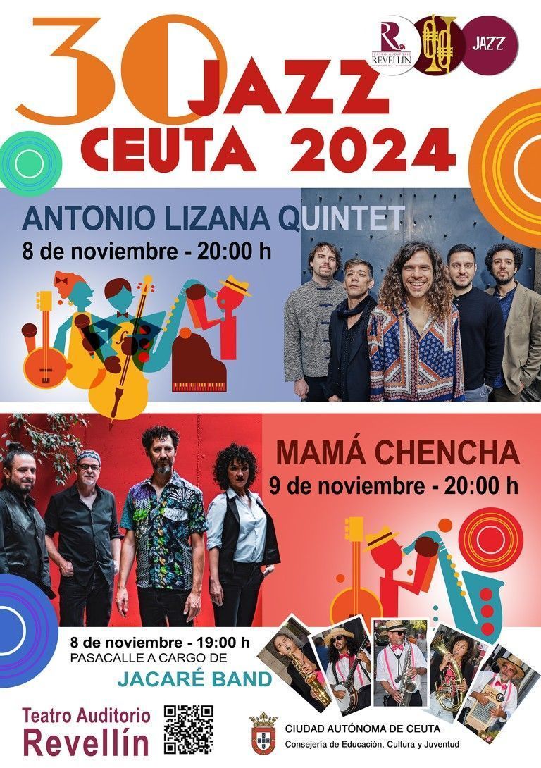 Ceuta acogerá los días 8 y 9 de noviembre una nueva edición del Festival de Jazz