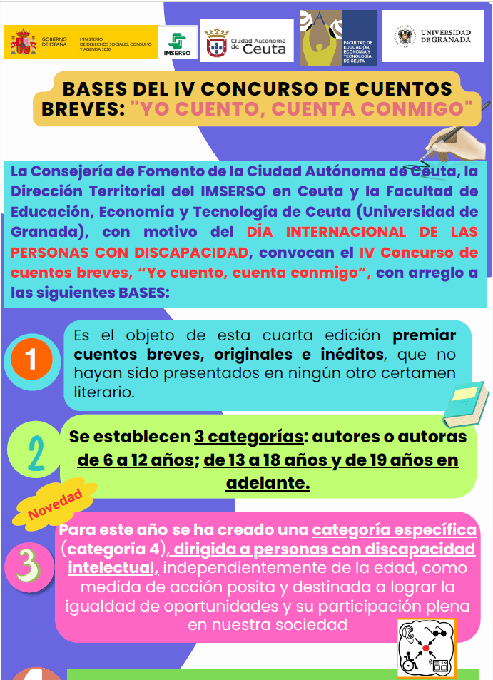 Conozca los ganadores del “IV Concurso de Cuentos Breves: Yo cuento, cuenta conmigo”