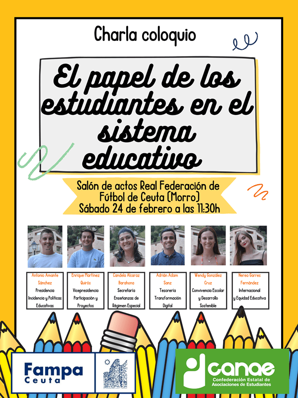 La FAMPA celebra este sábado una charla coloquio con la comunidad educativa