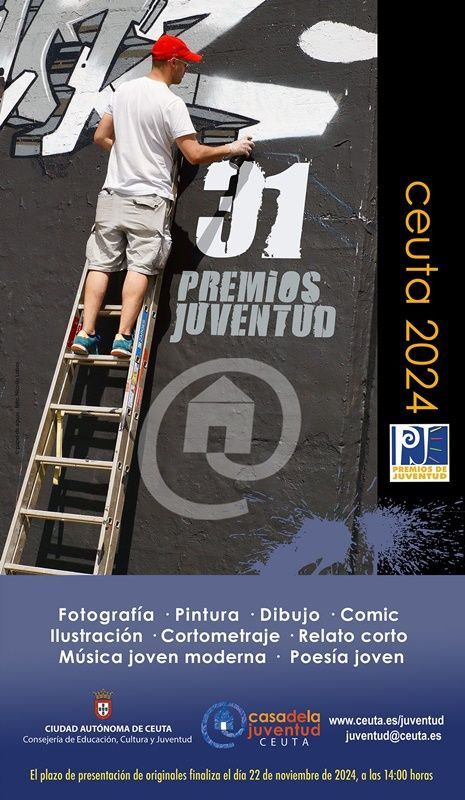 Relación de galardonados en los "XXXI Premios de Juventud 2024"