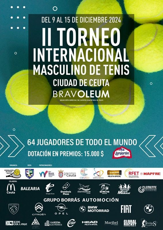La ciudad de Ceuta se convierte en el epicentro del tenis internacional