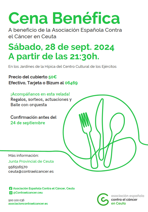 La Asociación Española contra el Cáncer organiza una gala benéfica