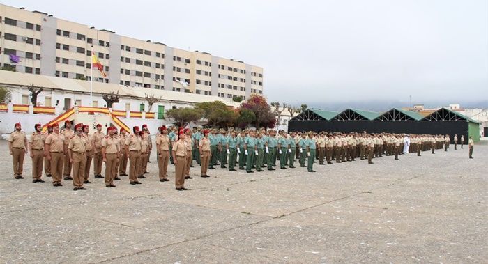 Ceuta conmemora el 50º aniversario de la Academia General Básica de Suboficiales